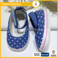 2015 new cheap direct selling handmade pretty cotton fabric Lace Baby moccasin Shoes for girl